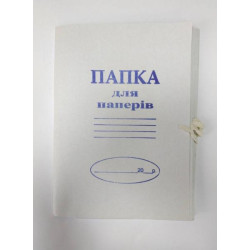 Папка на завязках, ЦЕНА ЗА УП. 5ШТ, 30*20см, ТМ Колорит, Украина
