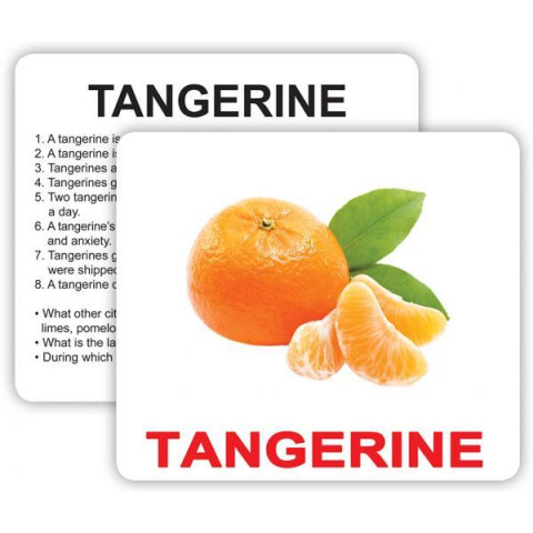 Карточки большие английские 